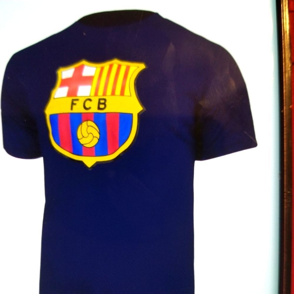Icon sports men's FC Barcelona U Barcelona UEFA champions soccer league color lo